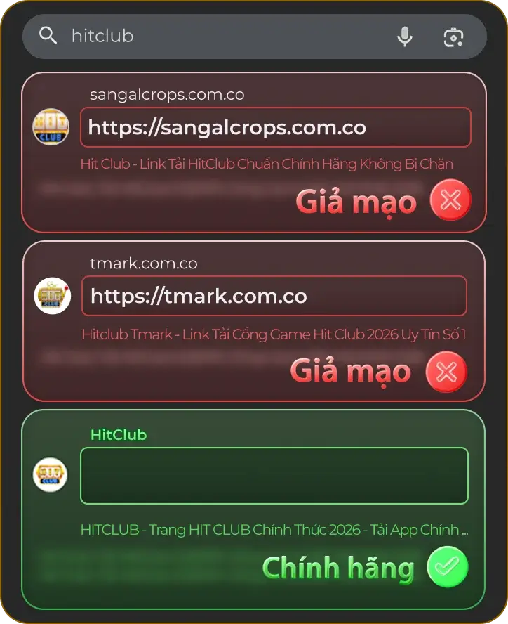 Truy cập HitClub trên web và điện thoại